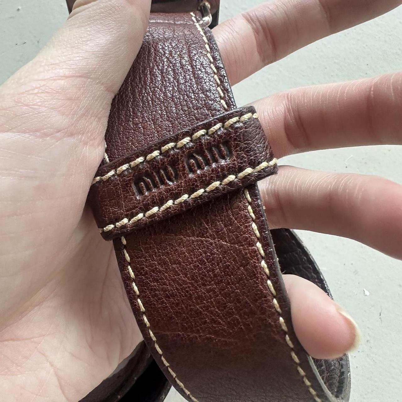 Miu Miu Women's Belt - Brown/Multi – Miu MIu vint… - image 7