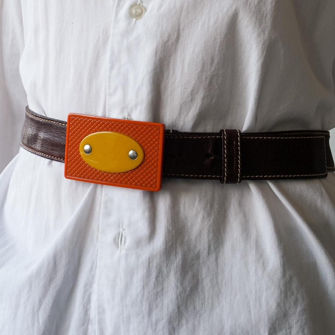 Miu Miu Women's Belt - Brown/Multi – Miu MIu vint… - image 1