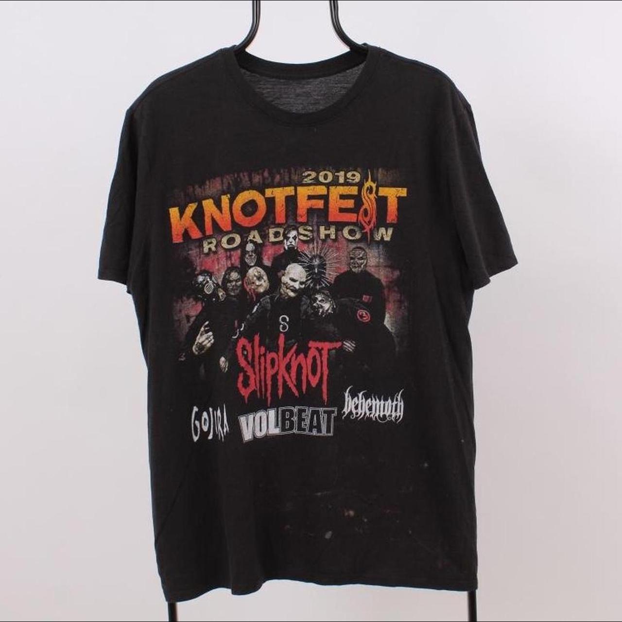 Knotfest festival t-shirt Size on Label: L Pit to... - Depop