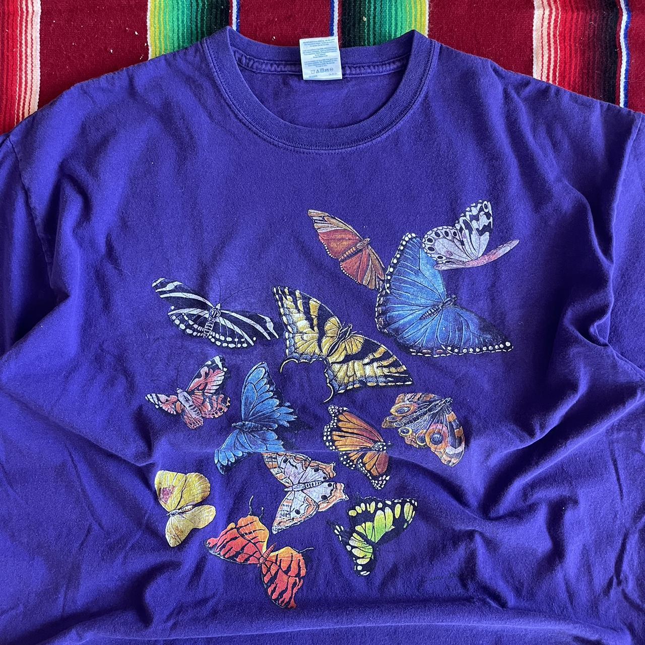 Vintage Men's T-Shirt - Purple - XL