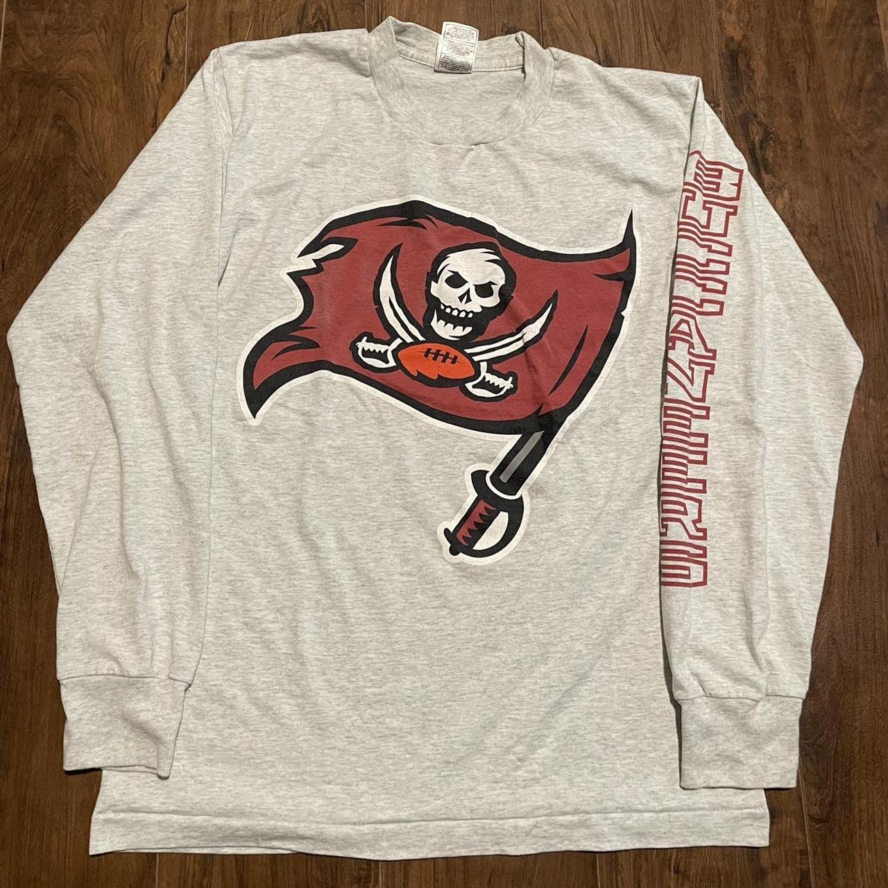 Tampa Bay Buccaneers Long Sleeve T Shirt Size - Depop