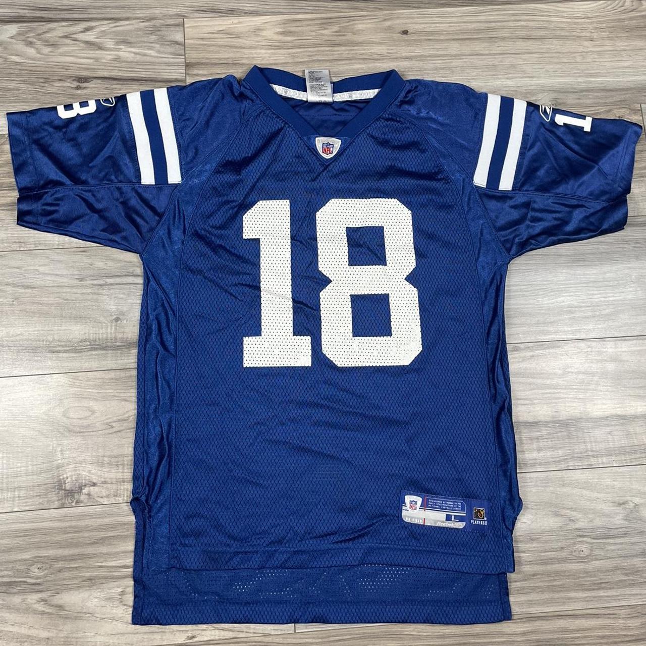 Blue Indianapolis Colts Youth Football Jersey Youth - Depop