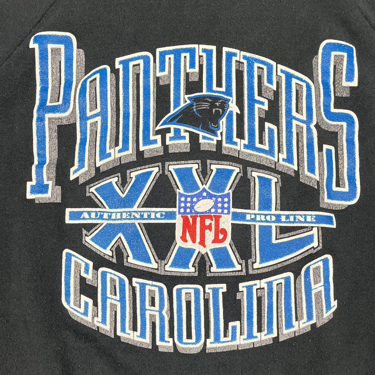 VINTAGE CAROLINA PANTHERS HOODIE EXCELLENT PREOWNED - Depop