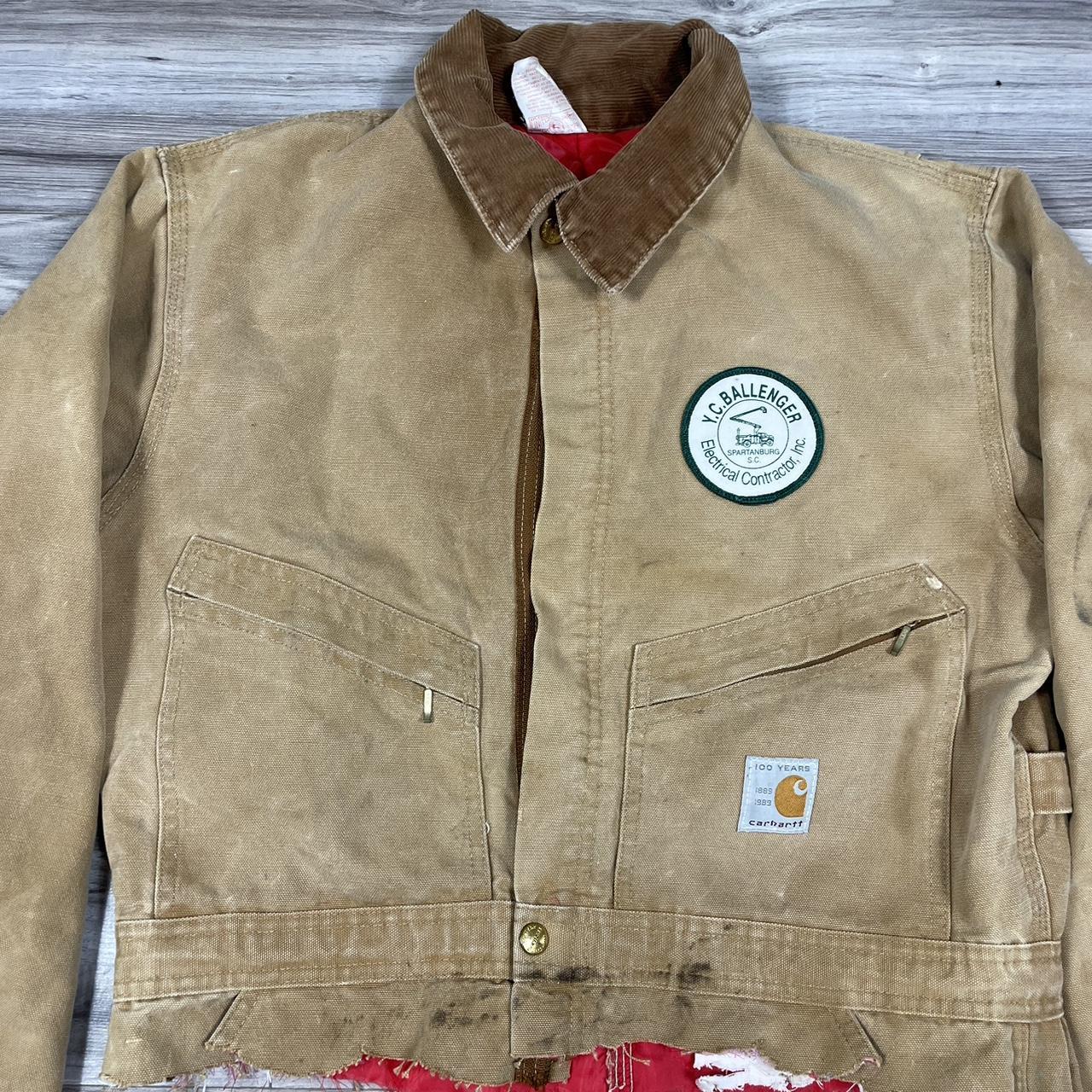 Carhartt 100 Years Coverall Jacket Measurements... - Depop