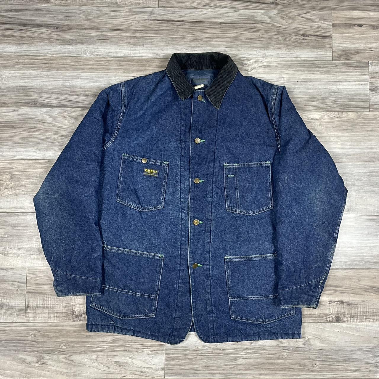 Oshkosh B Gosh Vintage 70s Union Made Denim Chore... - Depop