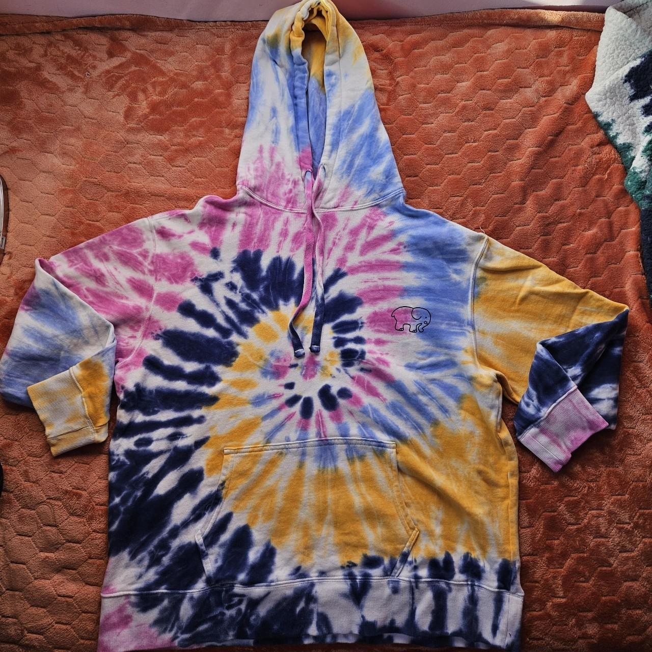 Ivory ella rainbow sales tie dye hoodie