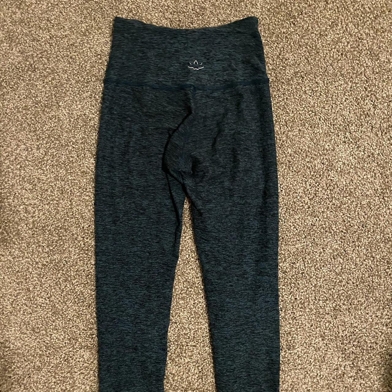 Beyond yoga space dye leggings. Size XS. Dark teal... Depop