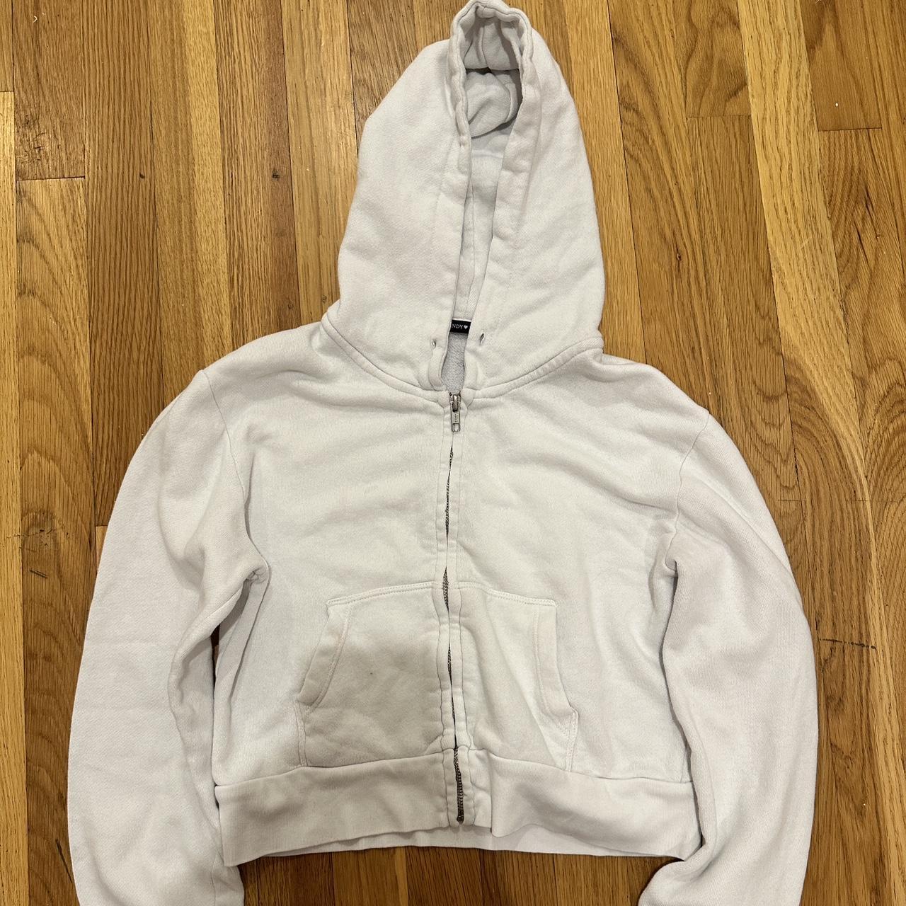 Brandy white 2024 zip up