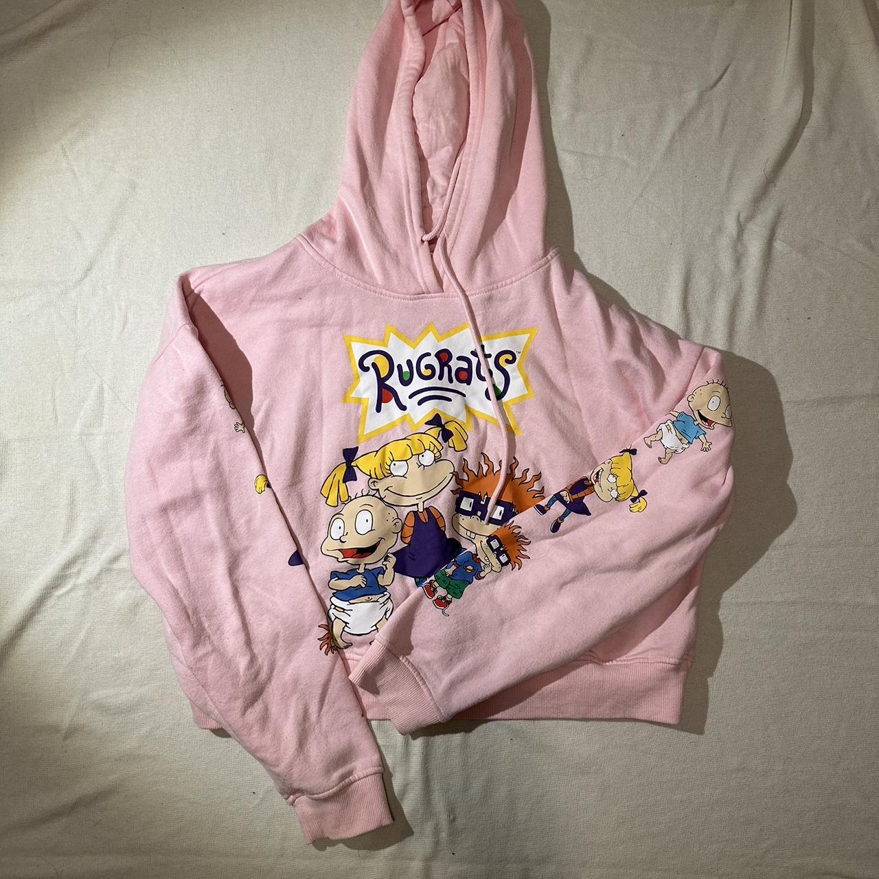 Cute pink Rugrats hoodie Perfect for looking cool Depop