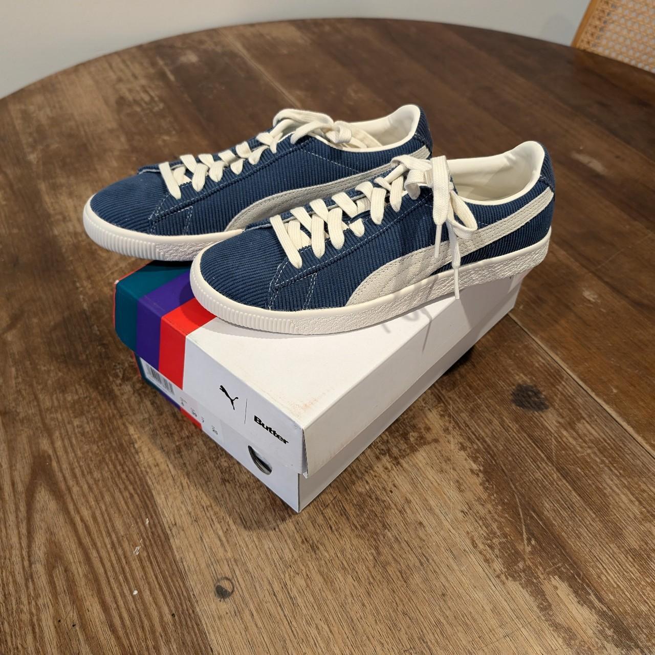 Puma butter goods basket vintage skate shoes Depop