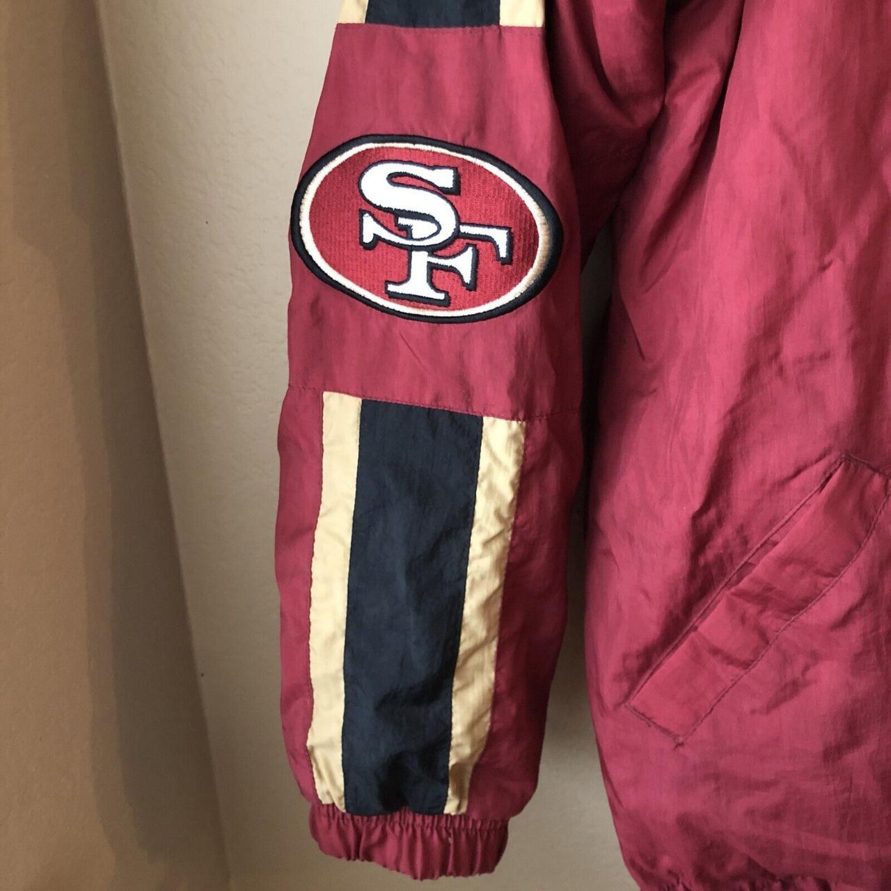 Vintage 90's San Francisco 49ers Windbreaker Jacket - Depop