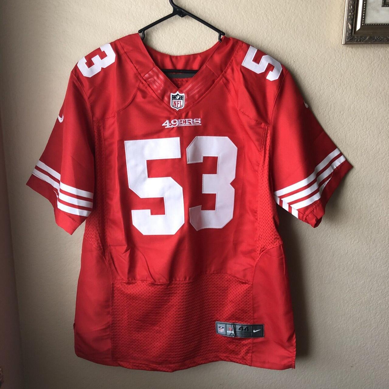 NFL San Francisco 49ers White #53 Jersey,San Francisco 49ers