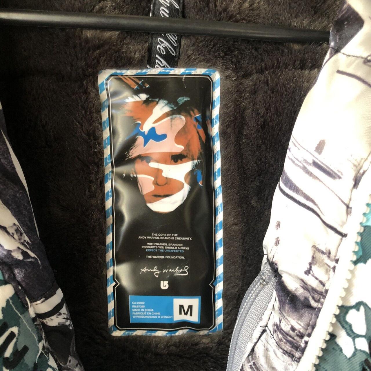 Burton Snowboard Andy Warhol Snowboard Ski Jacket | Depop