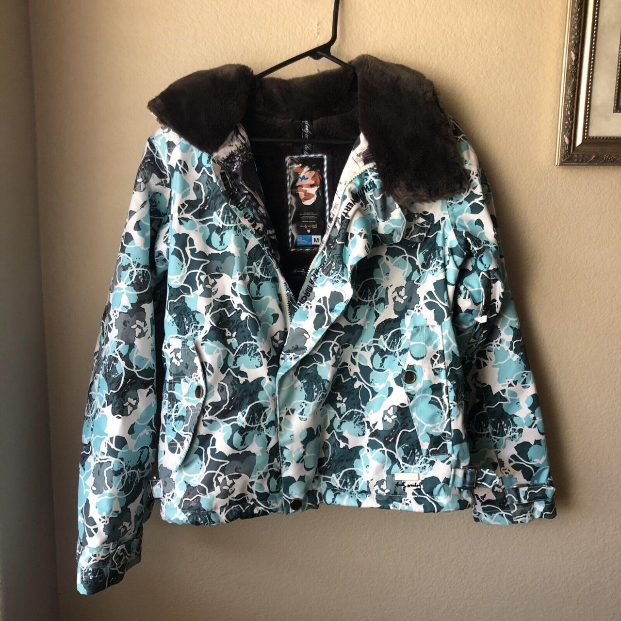 Burton Snowboard Andy Warhol Snowboard Ski Jacket | Depop