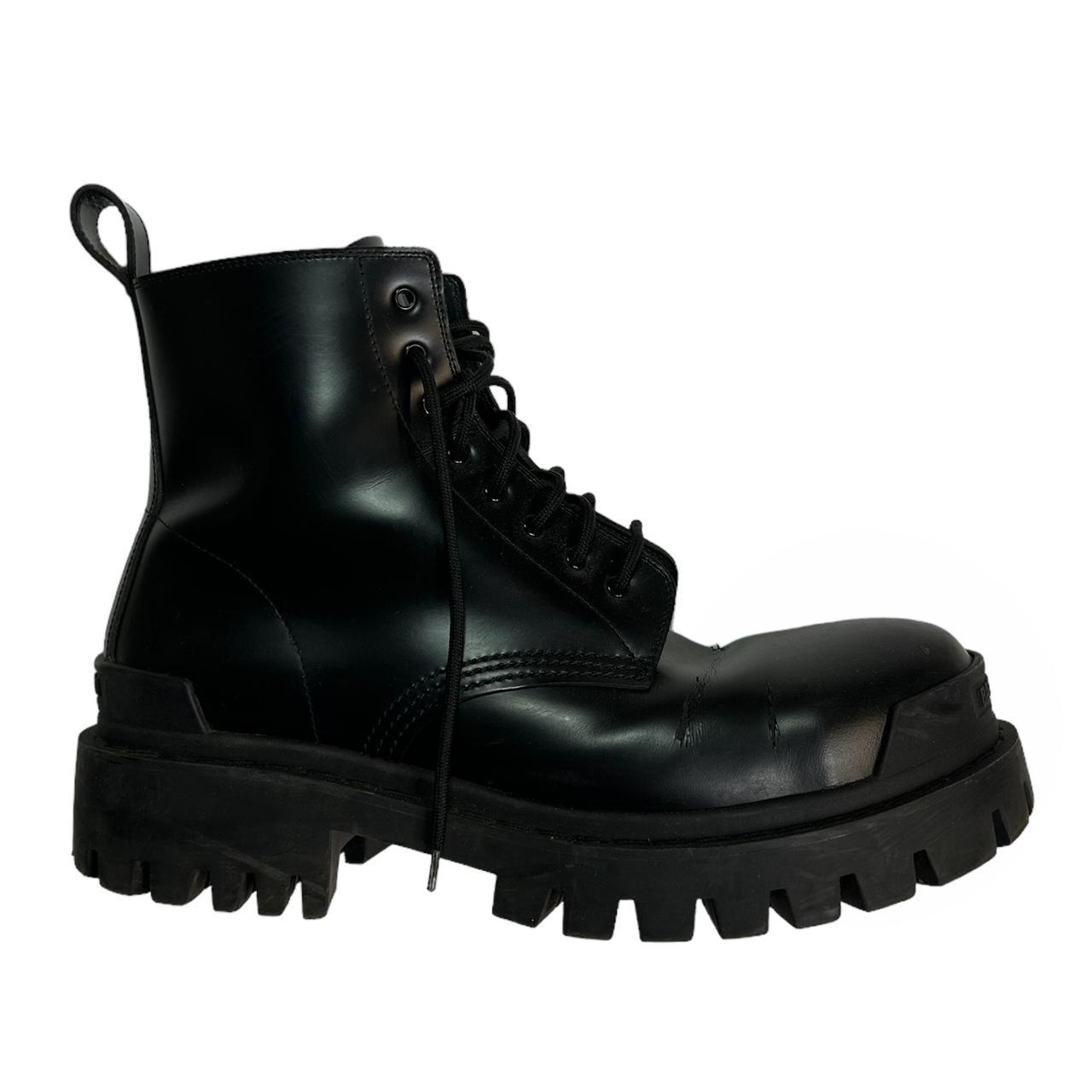 balenciaga boots mens white