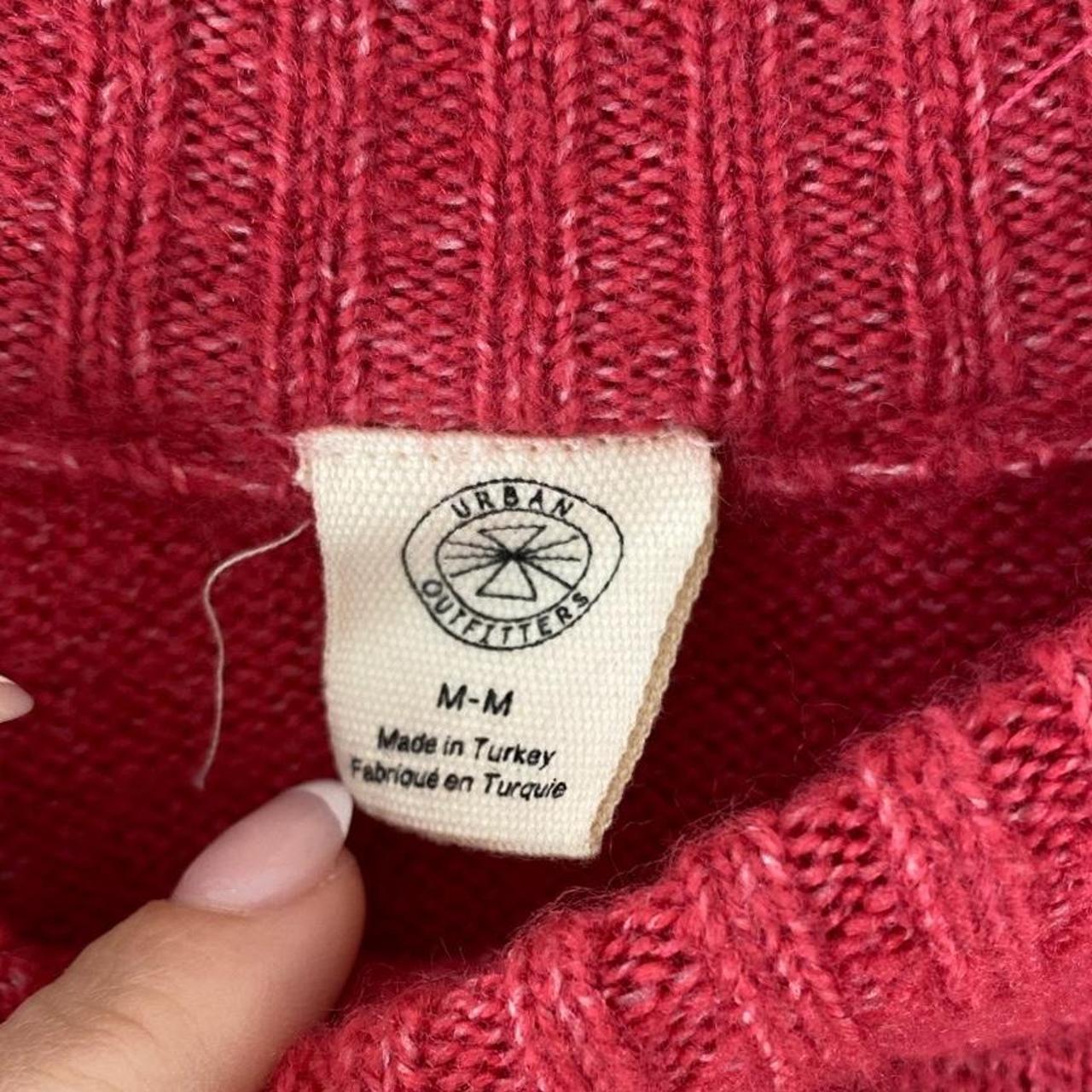 Urban Outfitters Pink sweater/jumper size M -... - Depop