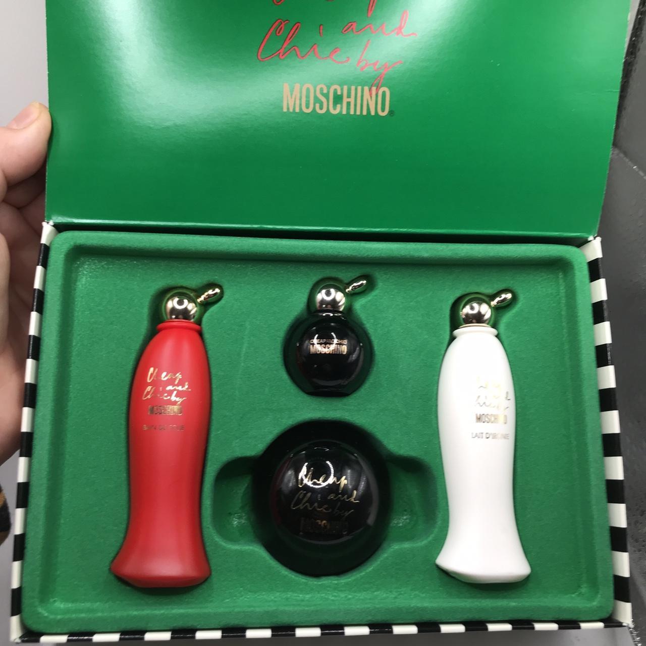 Moschino Cheap and Chic Miniature Parfum set: Edt... - Depop