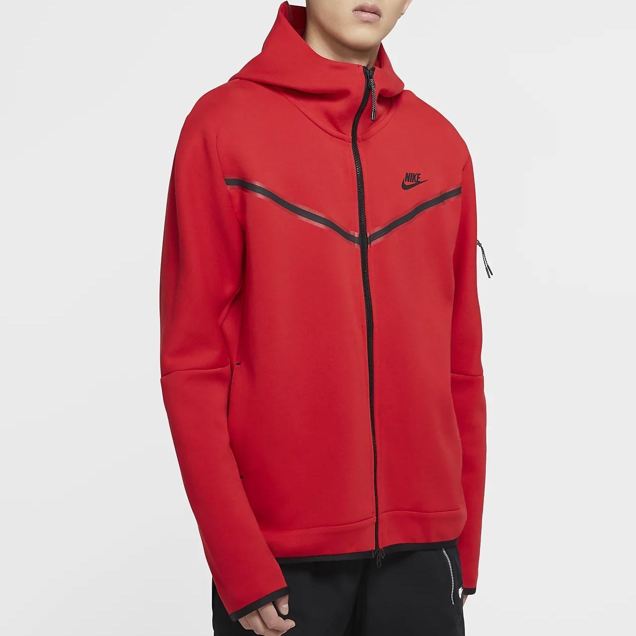 Nike sportswear Tech fleece Mens full zip up hoodie... - Depop