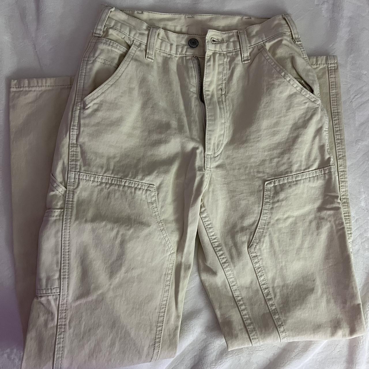 Brandy Melville cargo pants. Fit size 23-24 - Depop