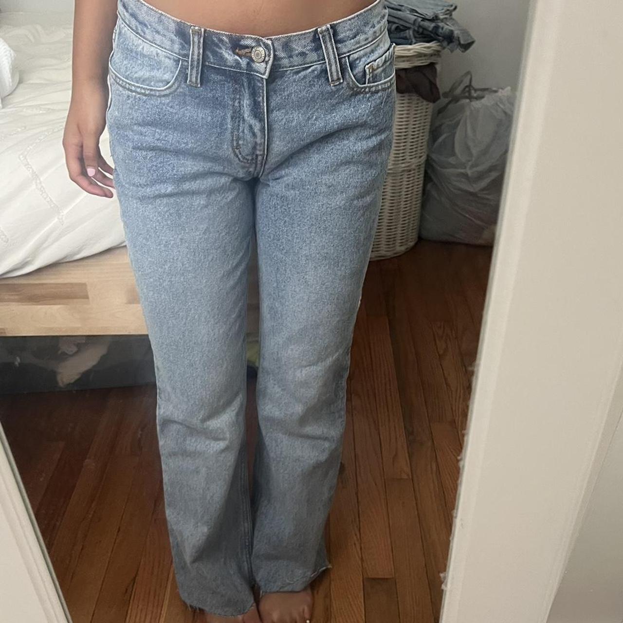 Brandy Melville Quinn jeans, cut to fit someone who - Depop