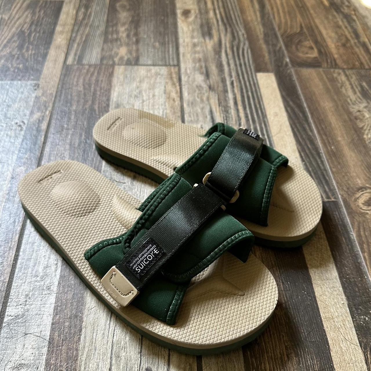 PADRI sandals SUICOKE Love me the color forest green Depop