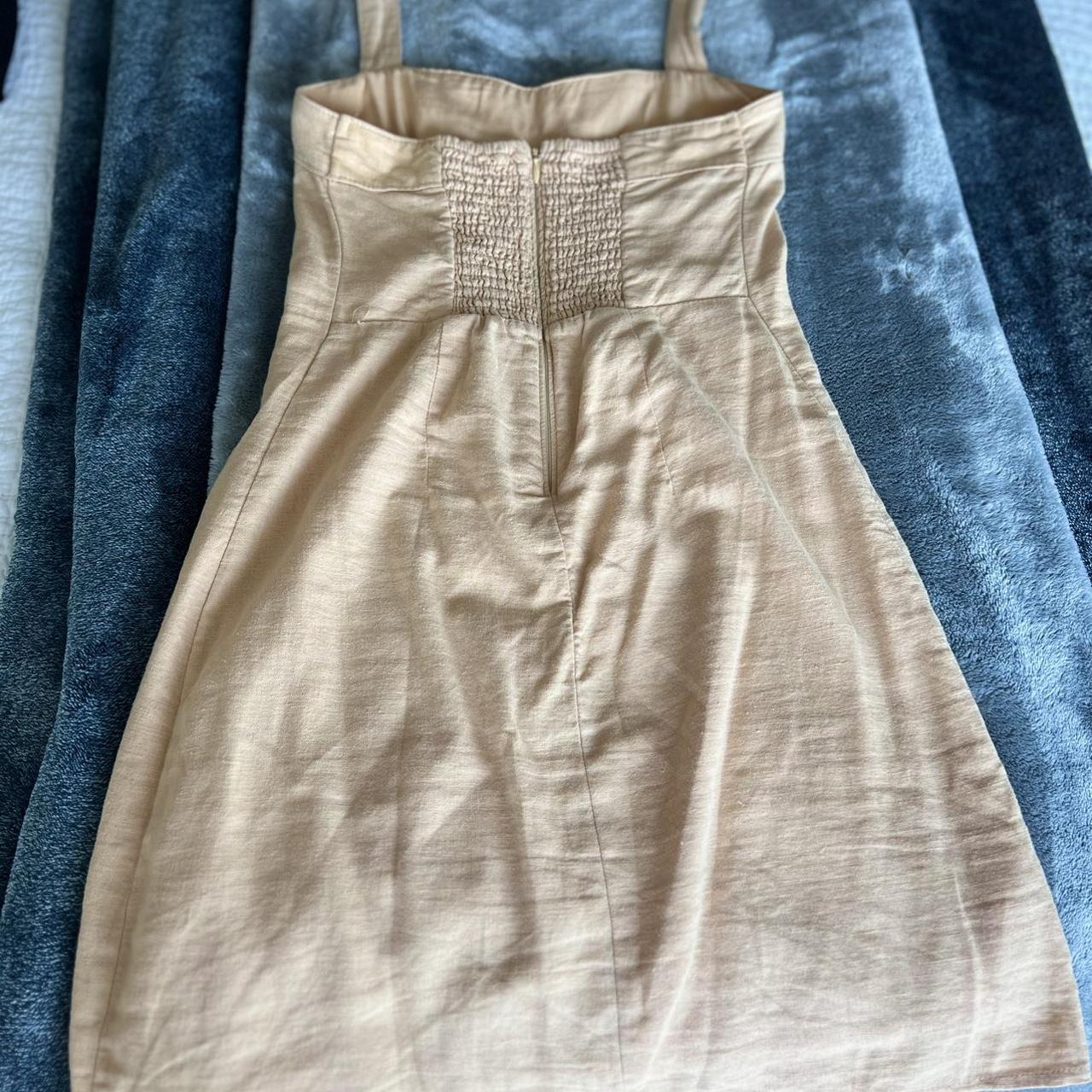 Abercrombie & Fitch Women's Orange Dress Depop