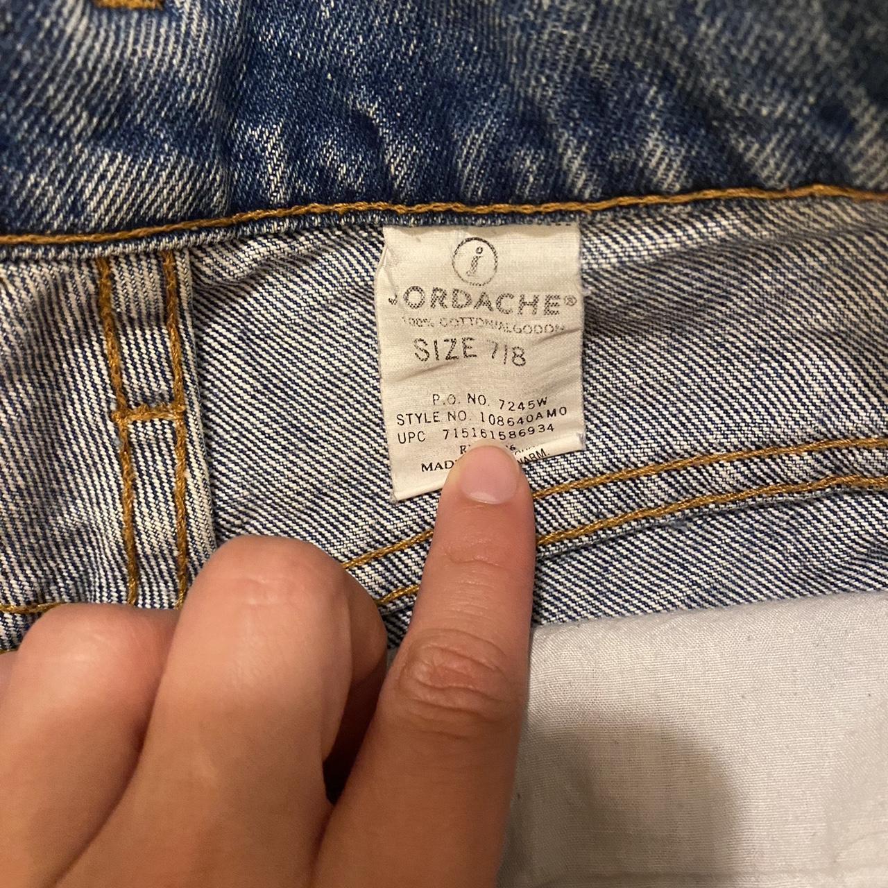 vintage jordache jean shorts amazing quality,... - Depop