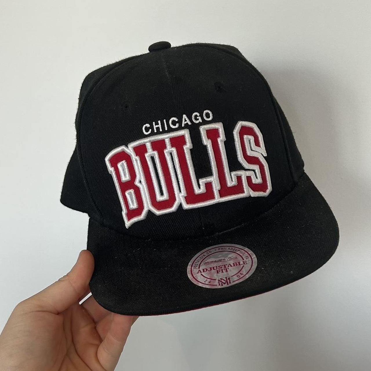 Black and red Chicago bulls hat. Some small signs of... - Depop