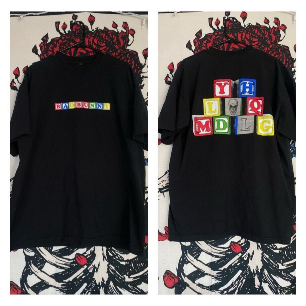 LICENSED ORIGINAL Bad Bunny YHLQMDLG Blocks Tour | Depop