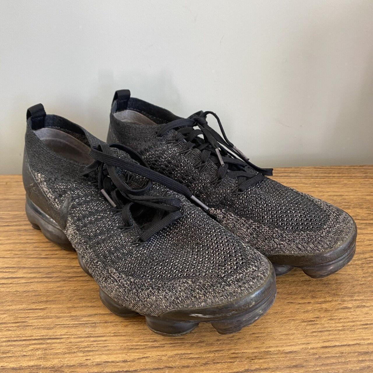 Nike Air Men s VaporMax Flyknit 2 Black Running. Depop