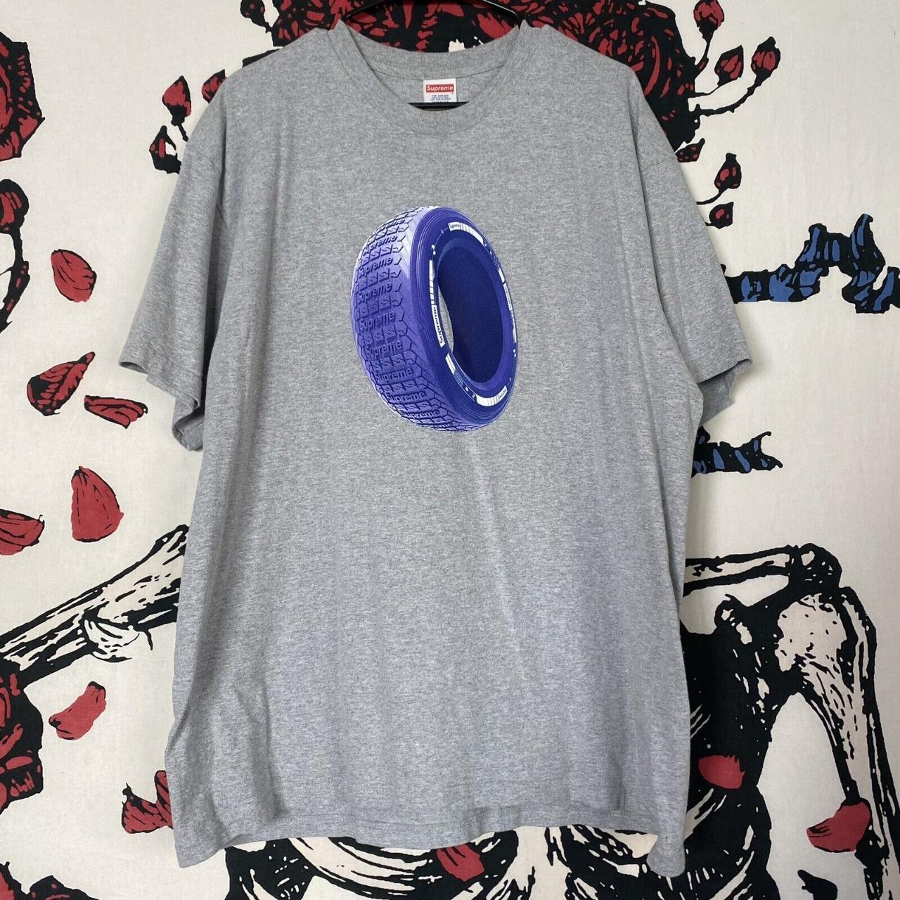 Supreme authentic Logo Tire Tee