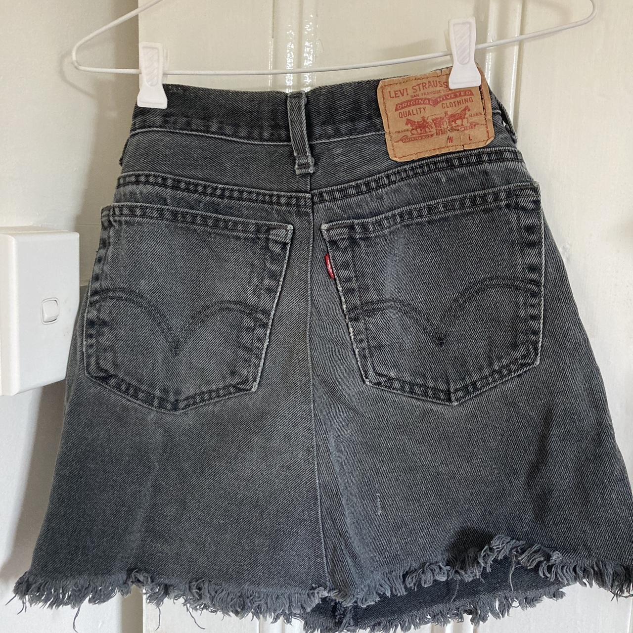 Levis vintage clearance black denim skirt