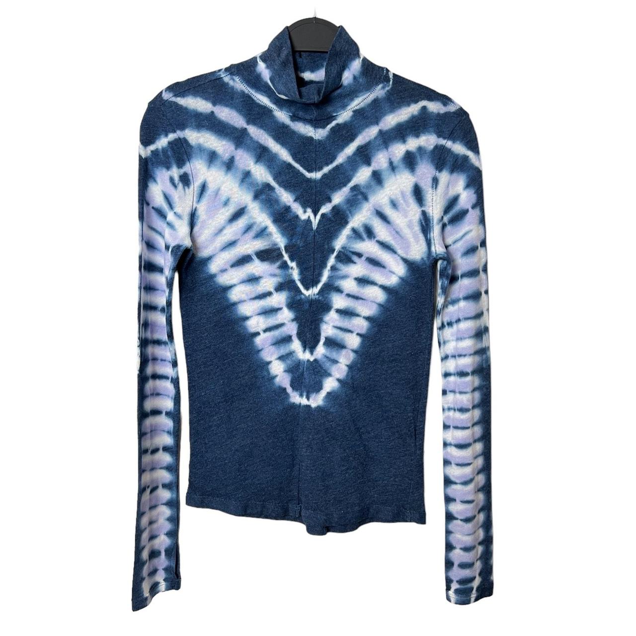 Free people tie dye turtleneck hotsell