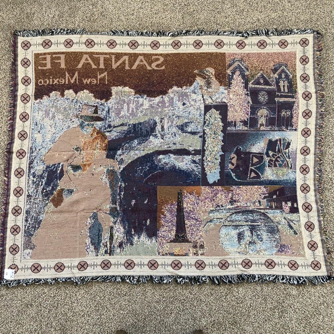 Mill Street Design Tapestry Throw Blanket Equestrian... Depop