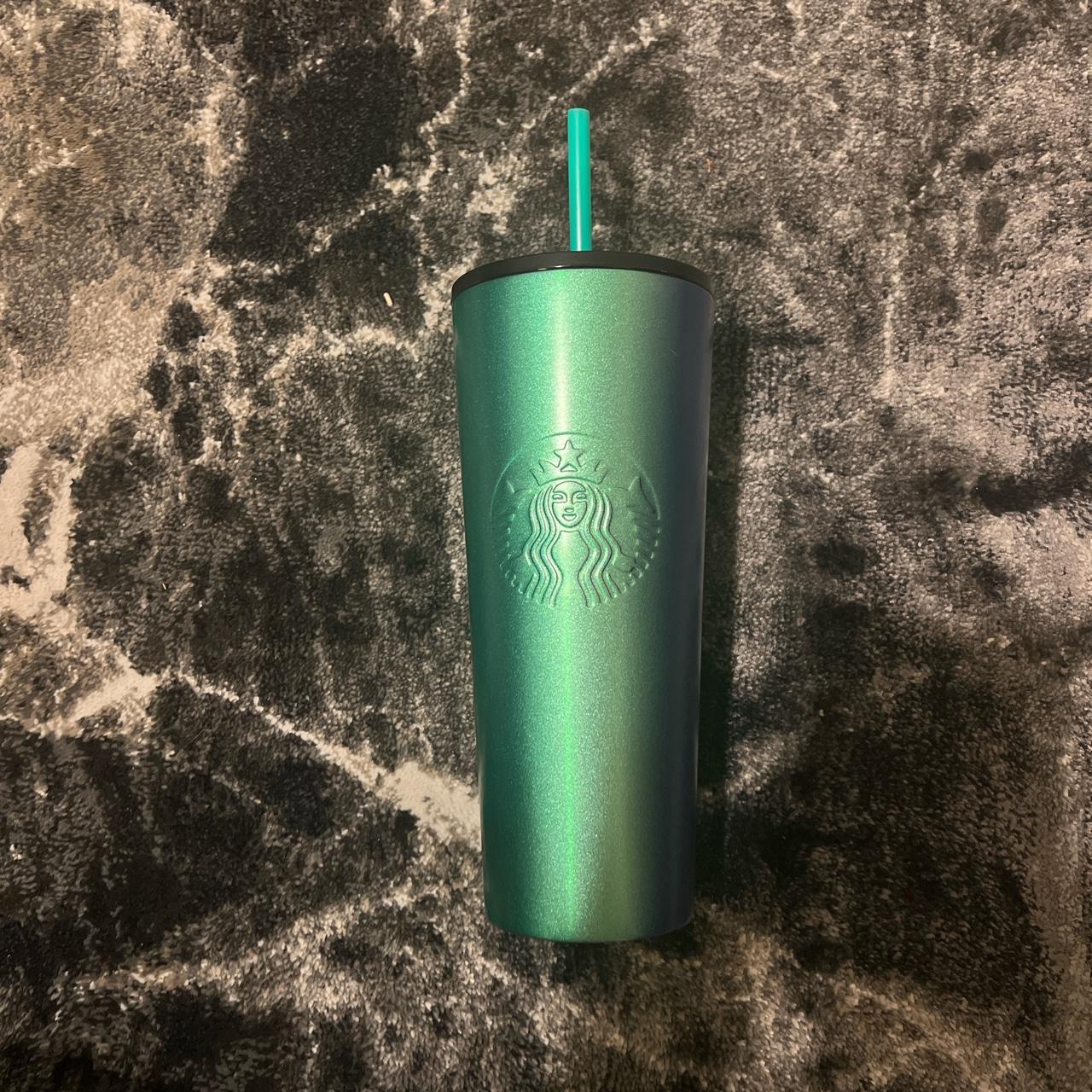 Starbucks stainless 24 oz water tumblers with straws - Depop