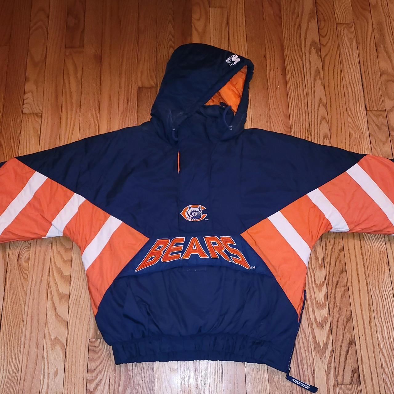 Vintage Chicago Bears Starter Jacket. In excellent - Depop