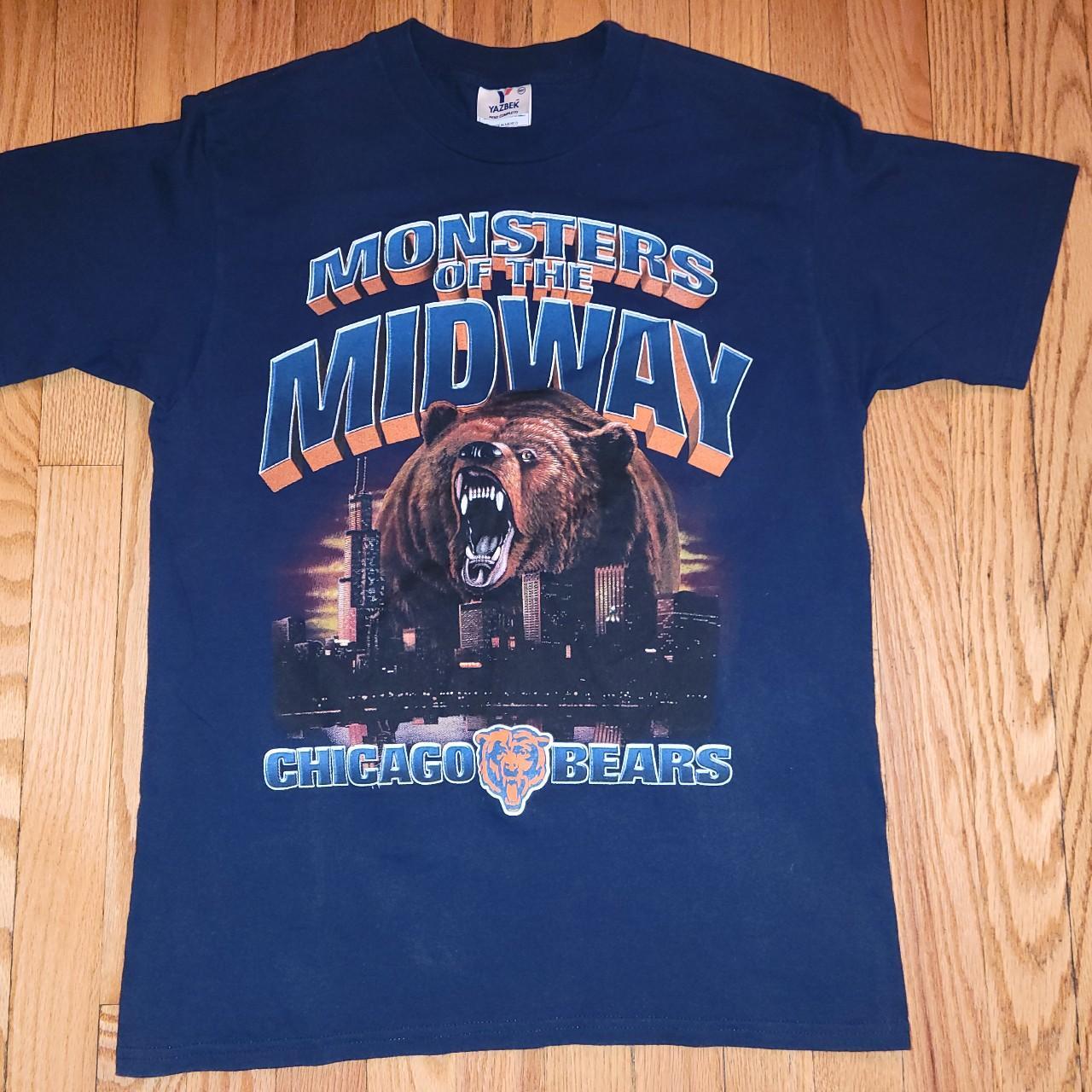 Vintage Chicago Bears Monsters of the Midway T - Depop