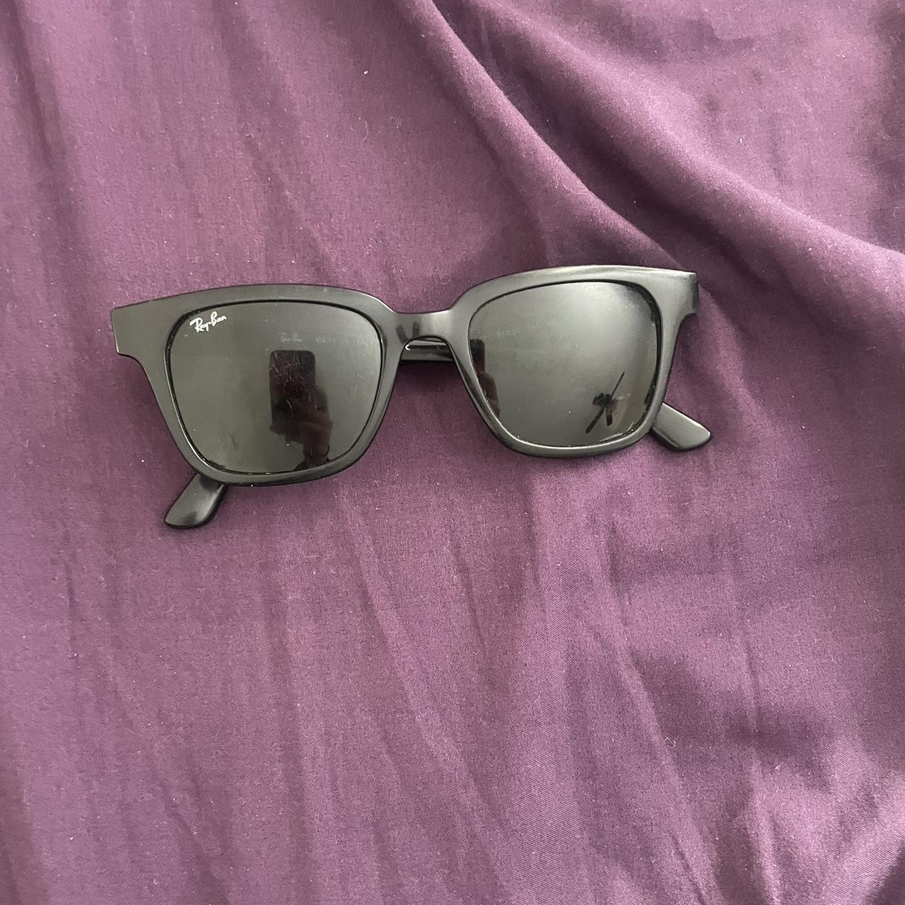 Ray-Ban Men's Black Sunglasses | Depop