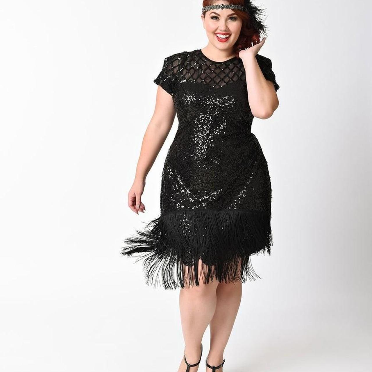 Flapper dress shop size 16