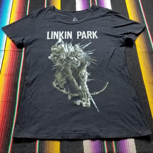 2014 Linkin Park Carnivores Tour Music Band T-Shirt Men's Size Large  Black