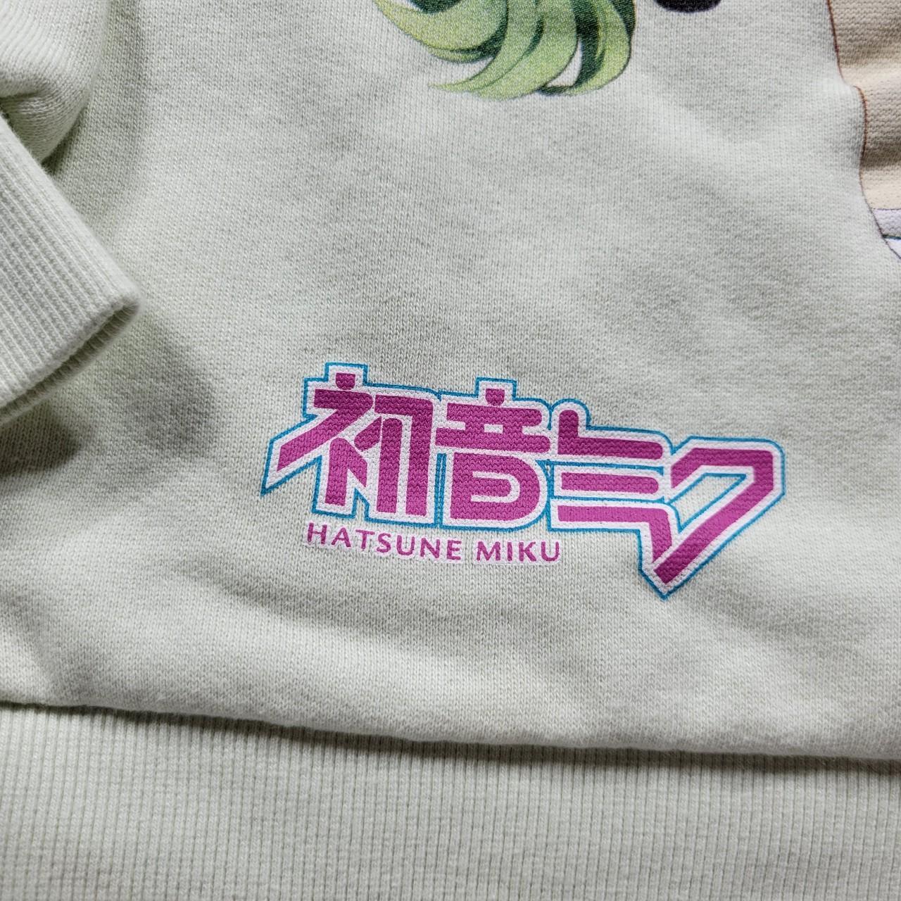 Anime Zara Hatsune Miku Crewneck Sweatshirt Size | Depop