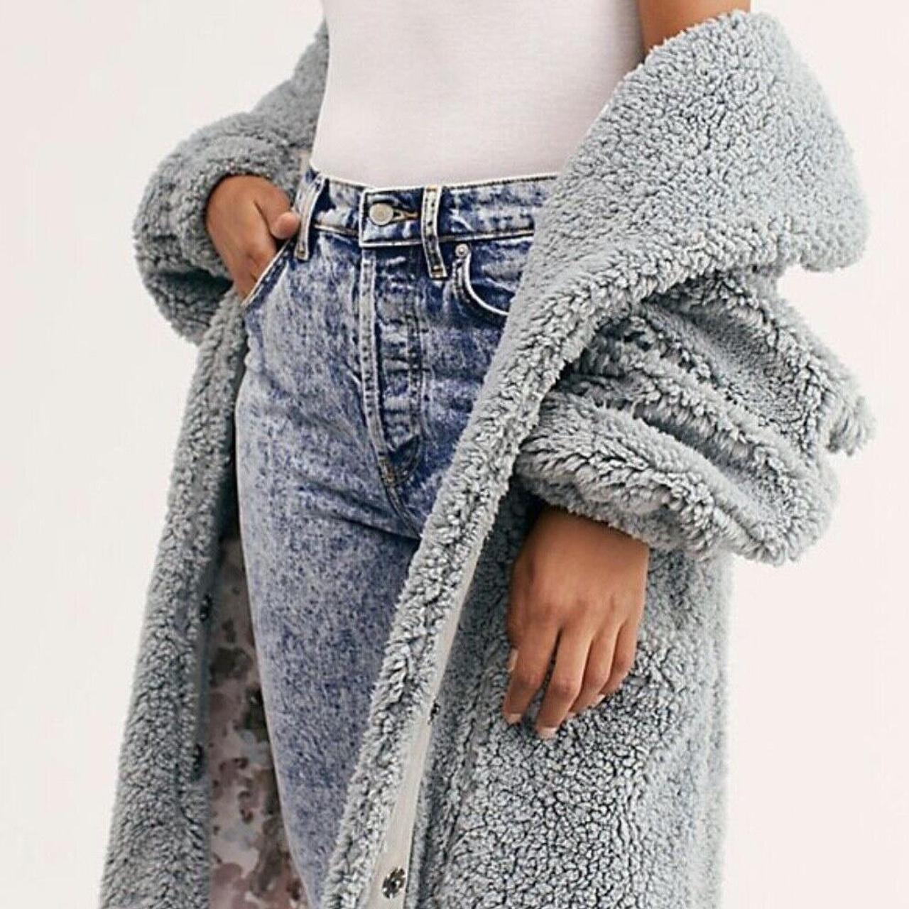 Free people 2024 tessa teddy coat