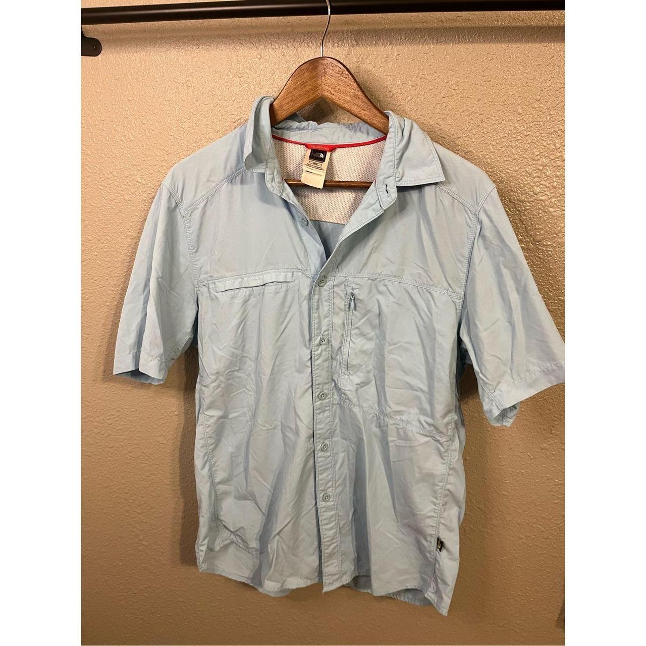 The NORTH FACE Men's Short Sleeve Button Up Vented - Depop