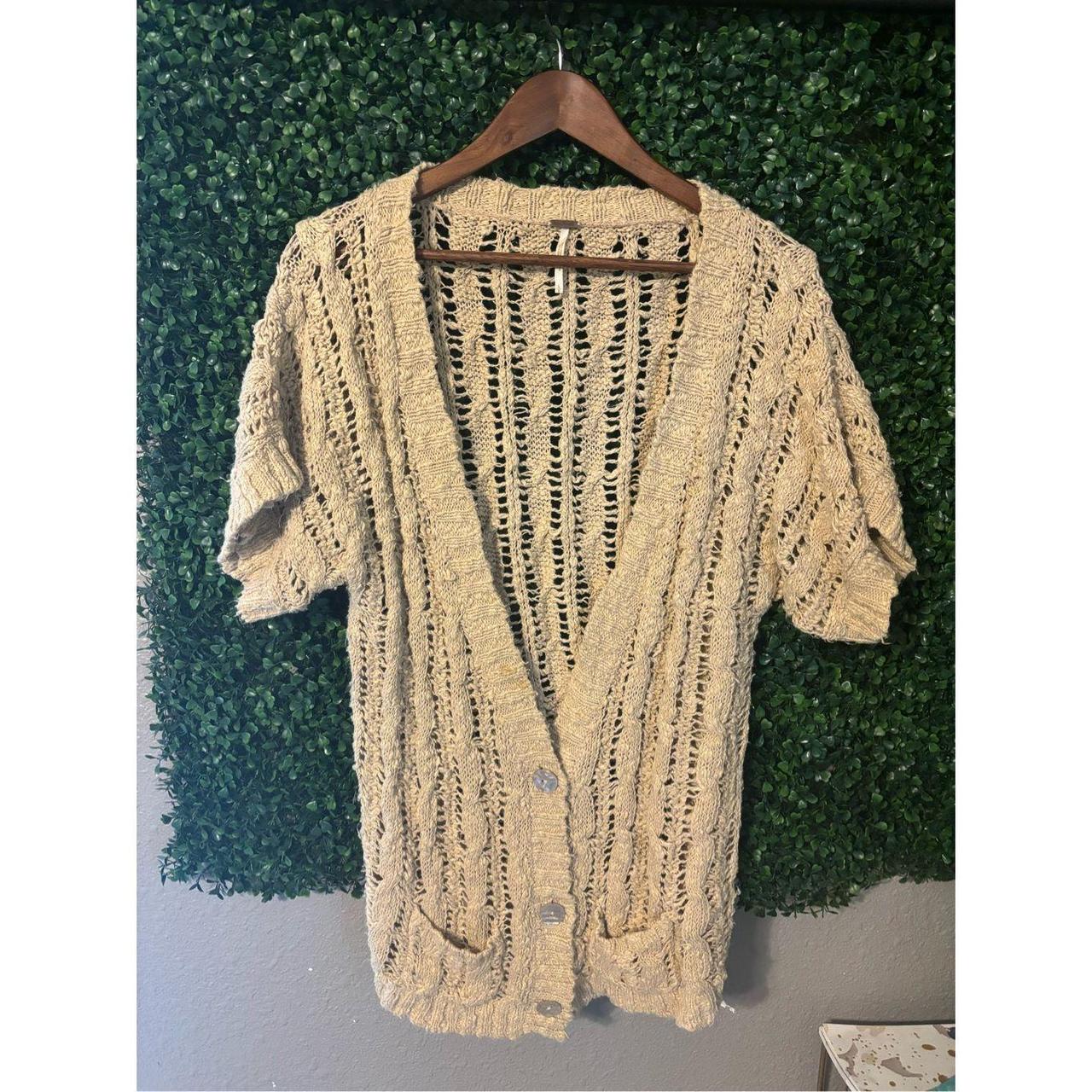 Free People authentic Slouchy Knit Cardigan - L