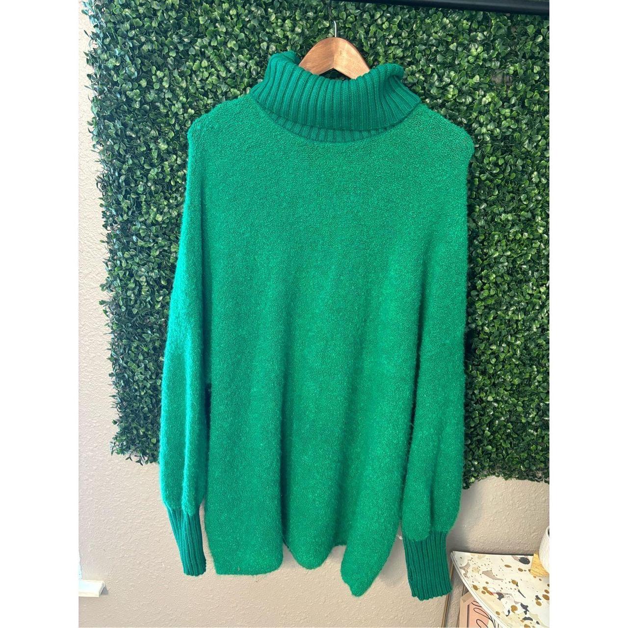 Aerie Offline Green Oversized Sweater Tunic Size. Depop