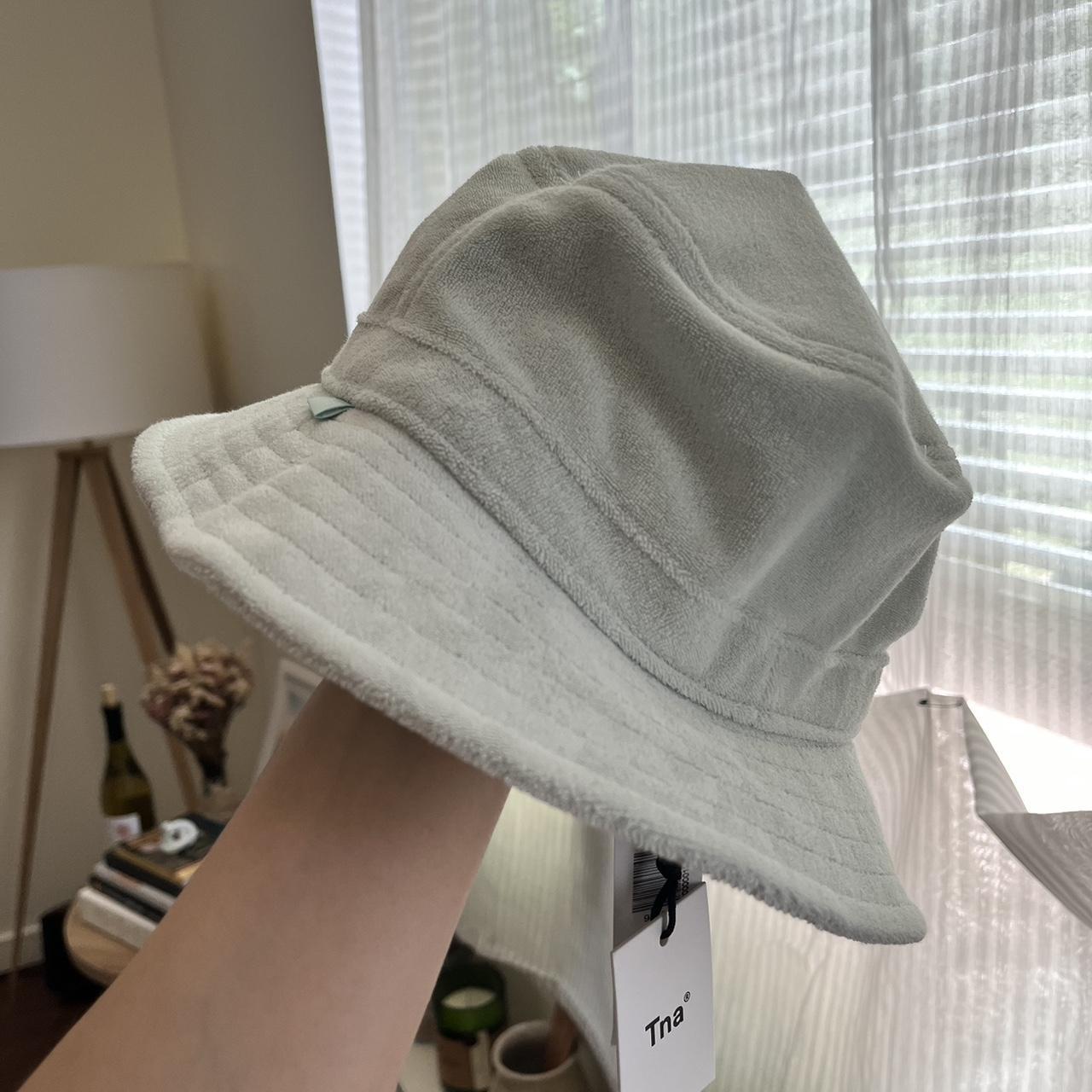 Brand new Aritzia TNA terry cloth bucket hat in a... Depop