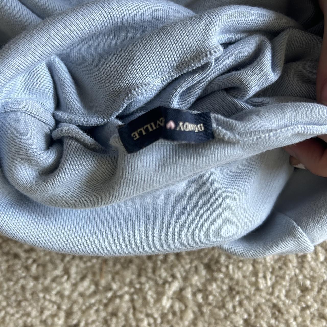 Brandy Melville Women's Blue Top Depop