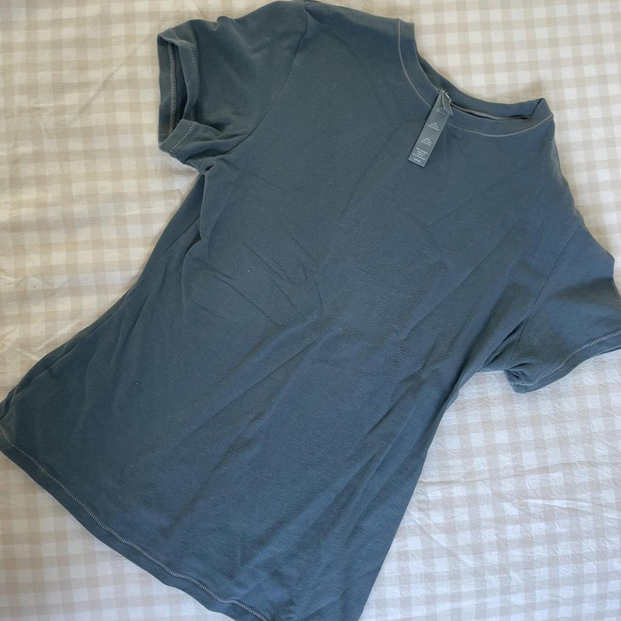 Skims cotton jersey t shirt in kyanite RRP... Depop