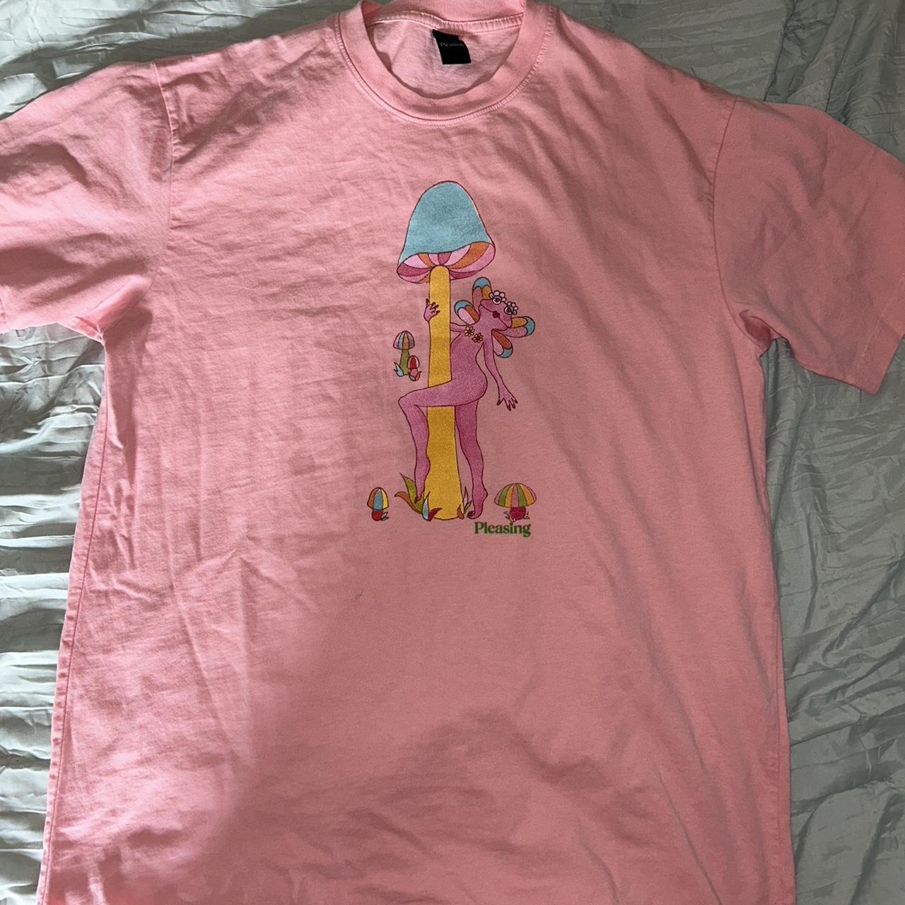 the pleasing t shirt in blush pink