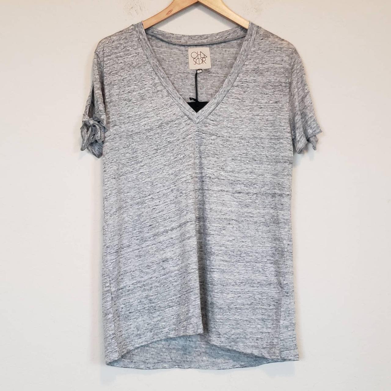 Chaser Women's Grey T-shirt | Depop